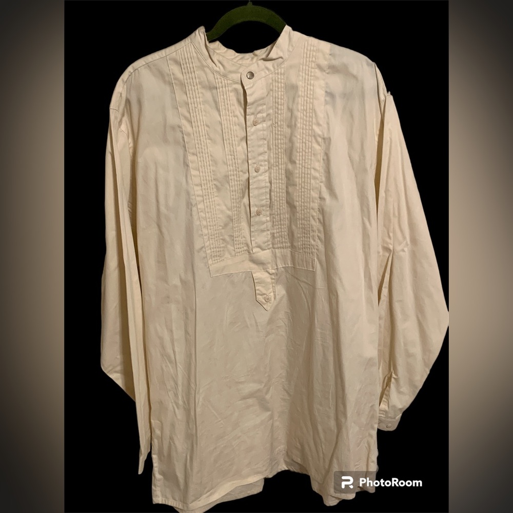 Scully Button Tunic Tux Front Size Large - image 1